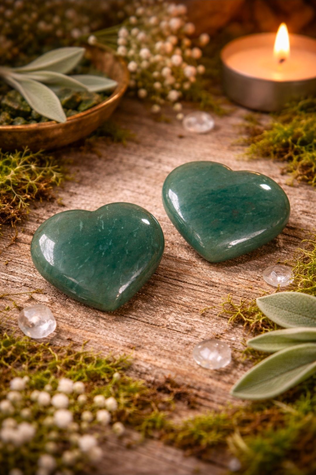 Hart Aventurijn - 3 cm