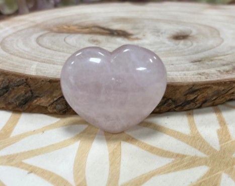 Hart Rozekwarts - 4,5 cm