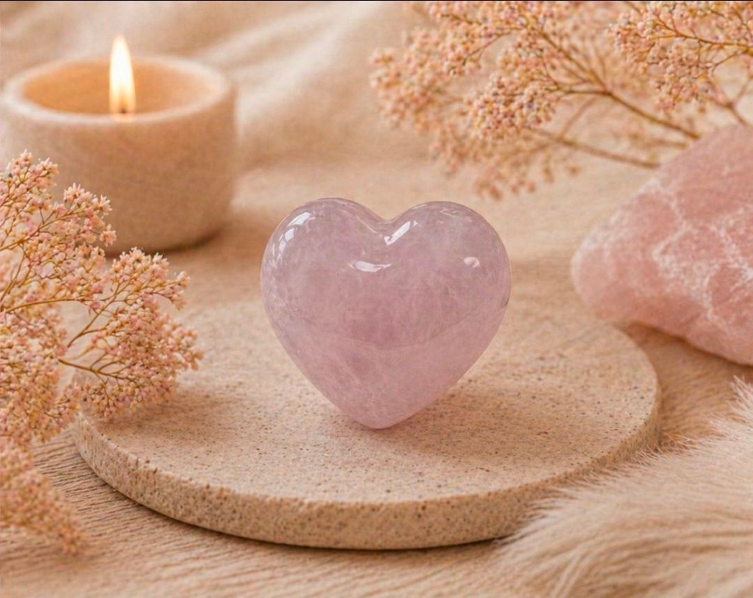 Hart Rozenkwarts - 4,5 cm