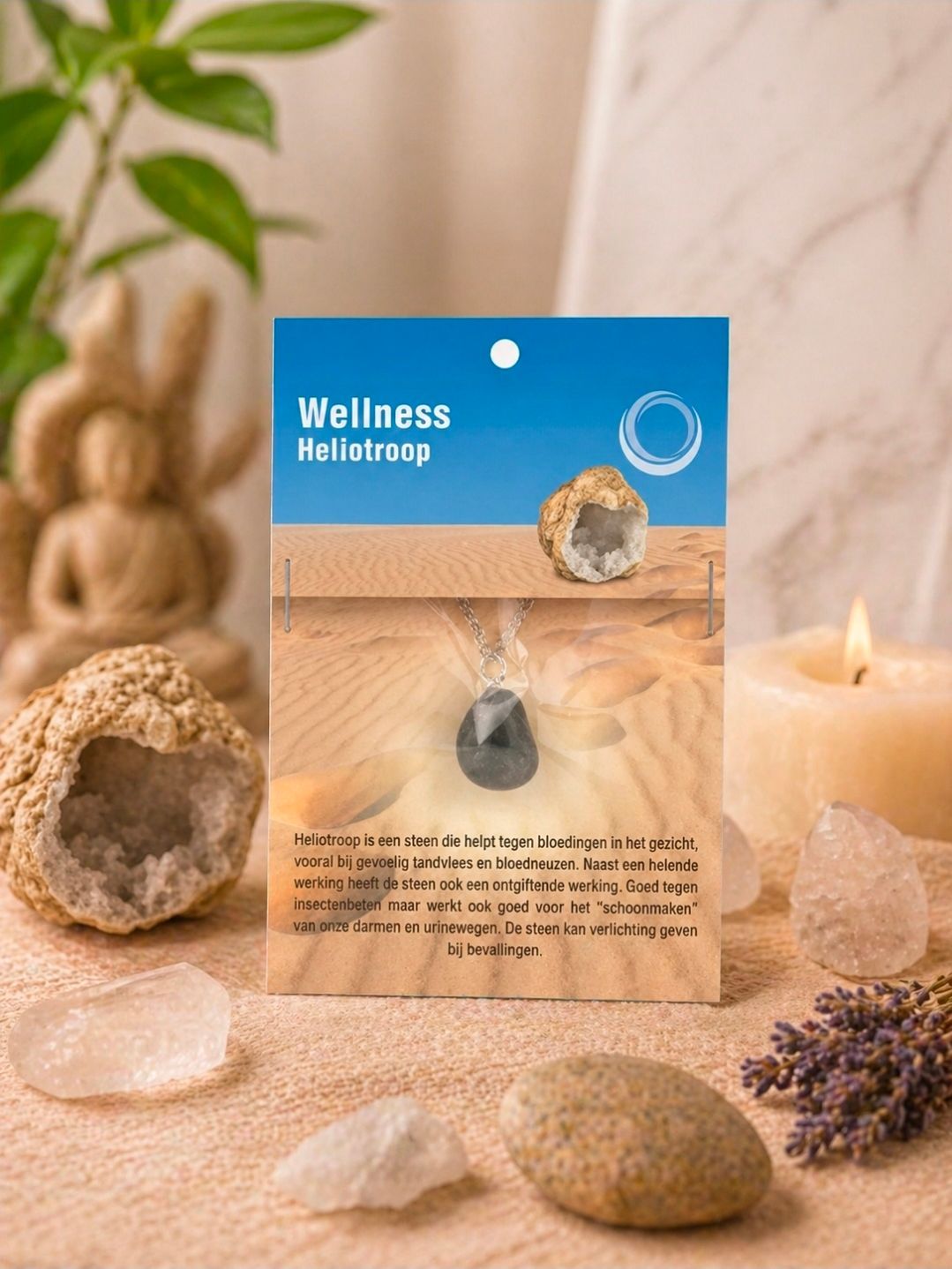Heliotrope Health Pendant   Necklace