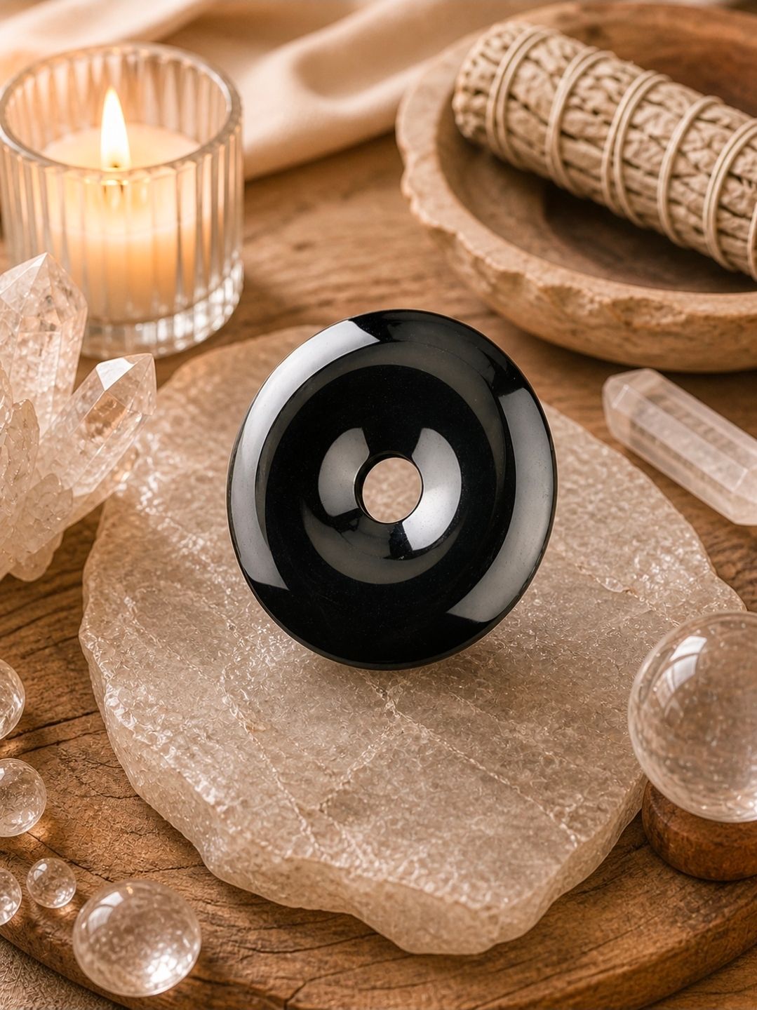 Hematiet Donut - 50 MM