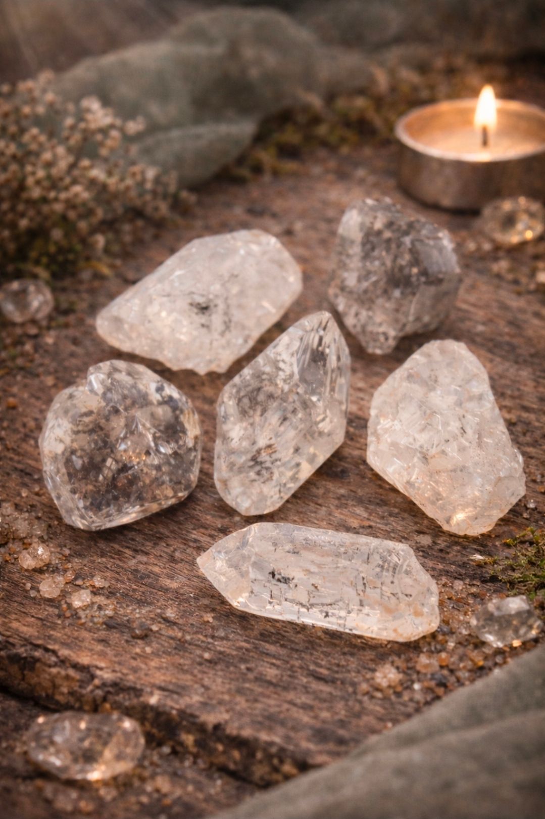 Herkimer Diamant (geboortesteen april)