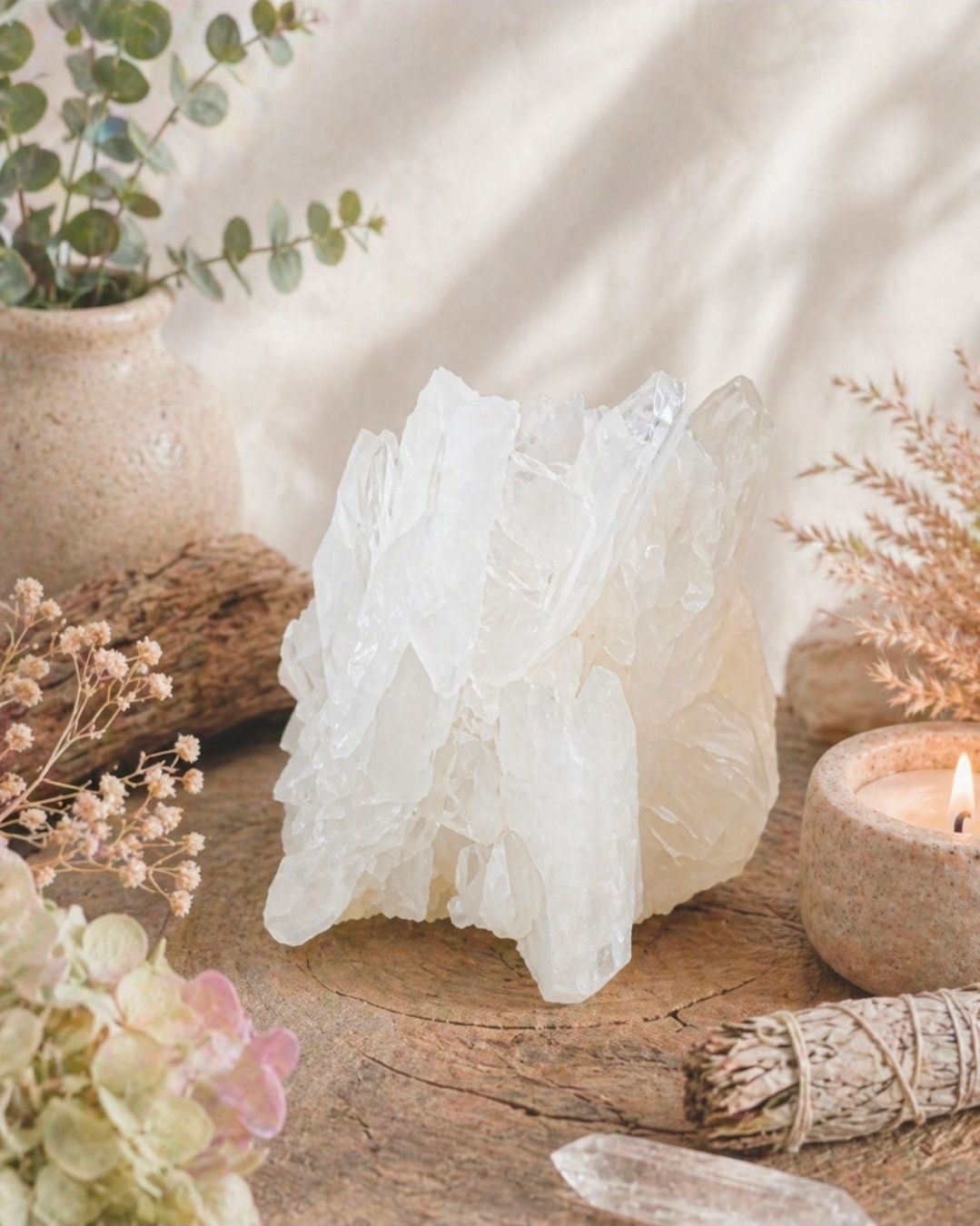 Himalayan Rock Crystal - Rough (no. 24)