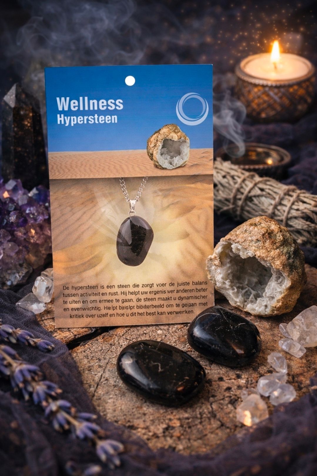 Hypersteen Gezondheidshanger + Ketting