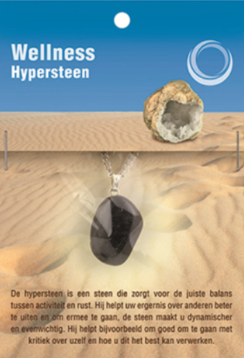 Hyperstheen Gezondheidshanger + Ketting