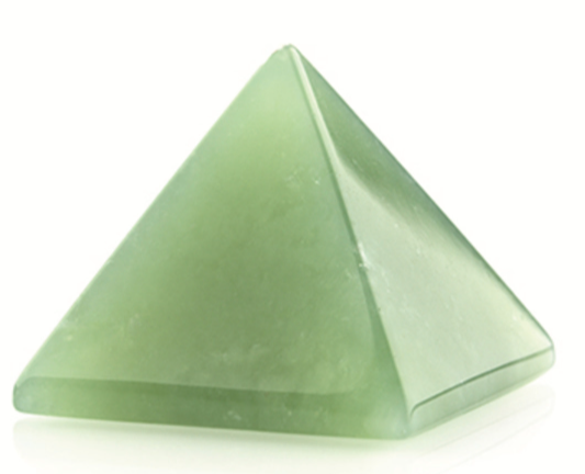 Jade Serpentijn Edelsteen Piramide - 2,5 cm