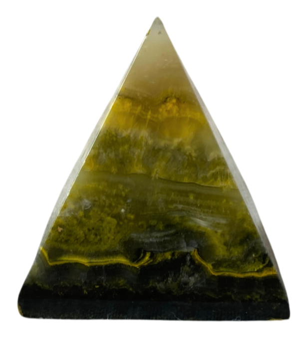 Jaspis Bumblebee Edelsteen Piramide (nr. 02)