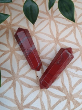 Jaspis Rood Dubbeleinder - 5 cm