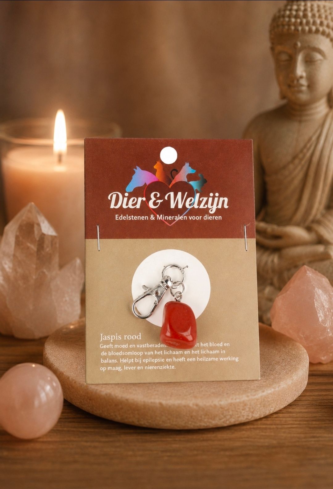 Jasper Red Necklace Pendant