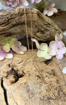 Ketting Ankerschakel Goudkleur metaal / 1,8 mm en 45 cm