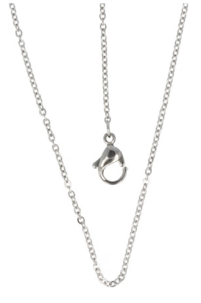Ketting Ankerschakel RVS / 1,6 mm en 45 cm