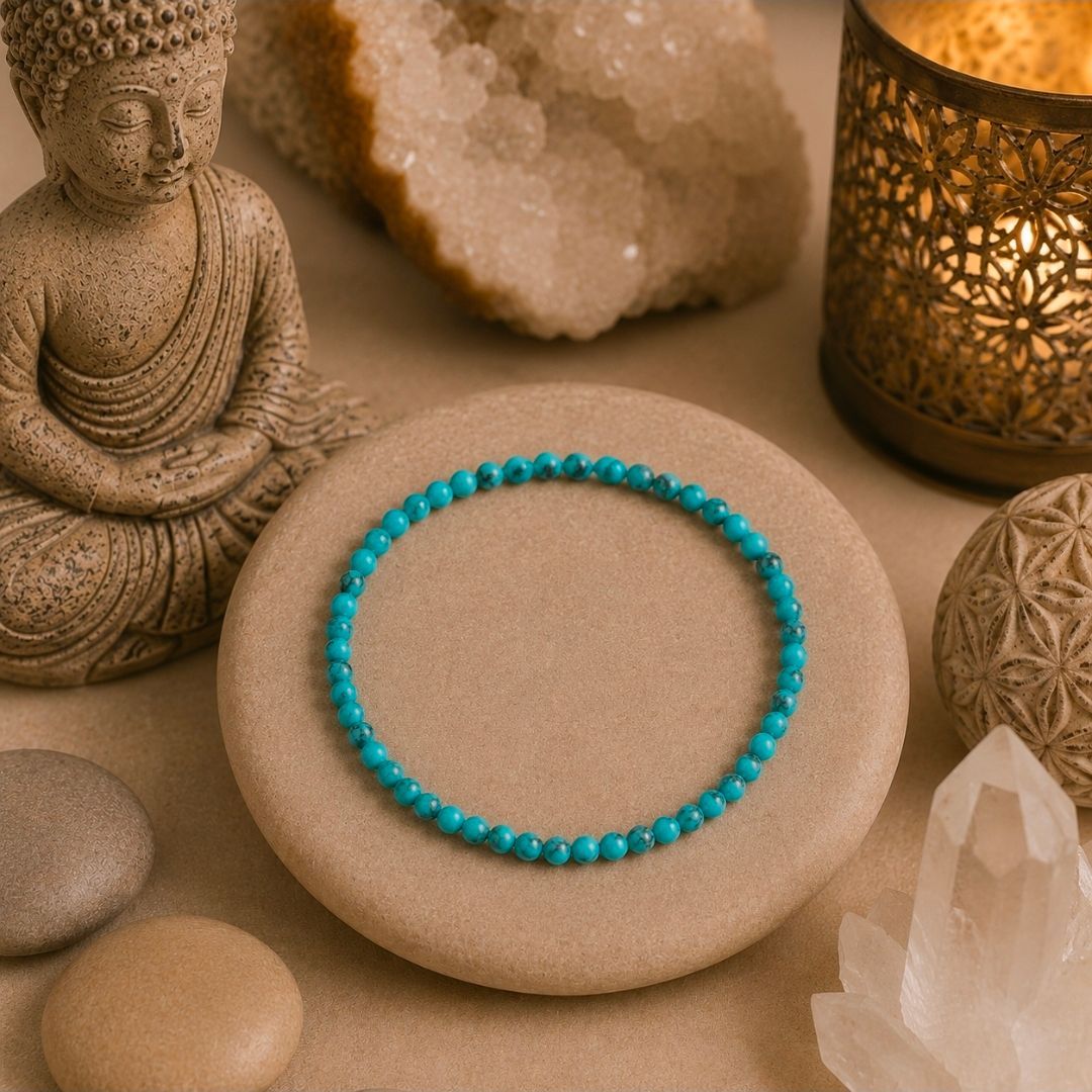 Kinder Armbandje Howliet Blauw - Kralen