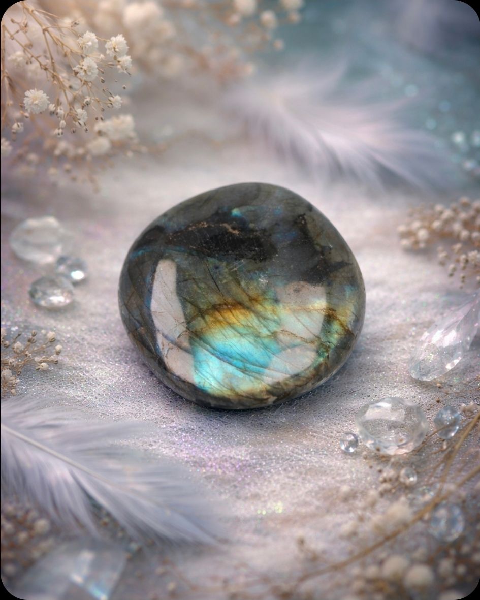 Labradoriet Edelsteen - A kwaliteit / 5- 6 cm