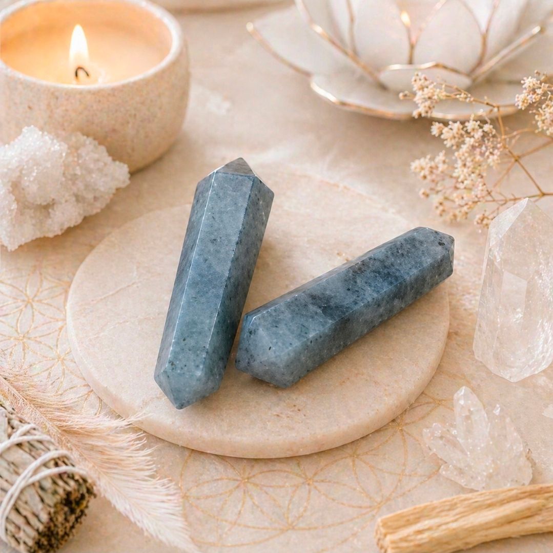 Labradorite Double Terminated - 5 cm