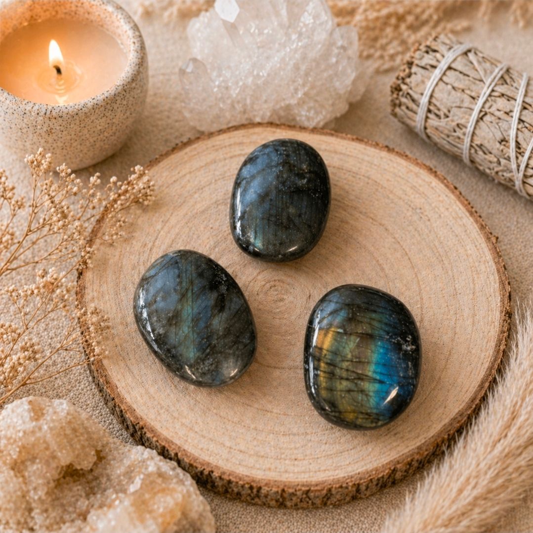 Labradorite Gemstone - A quality / 4-5 cm