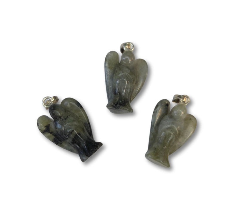 Labradoriet Engelen Hanger - 2 cm