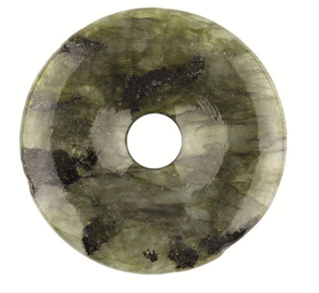 Labradoriet Donut - 4 cm