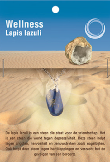 Lapis Lazuli Gezondheidshanger + Ketting