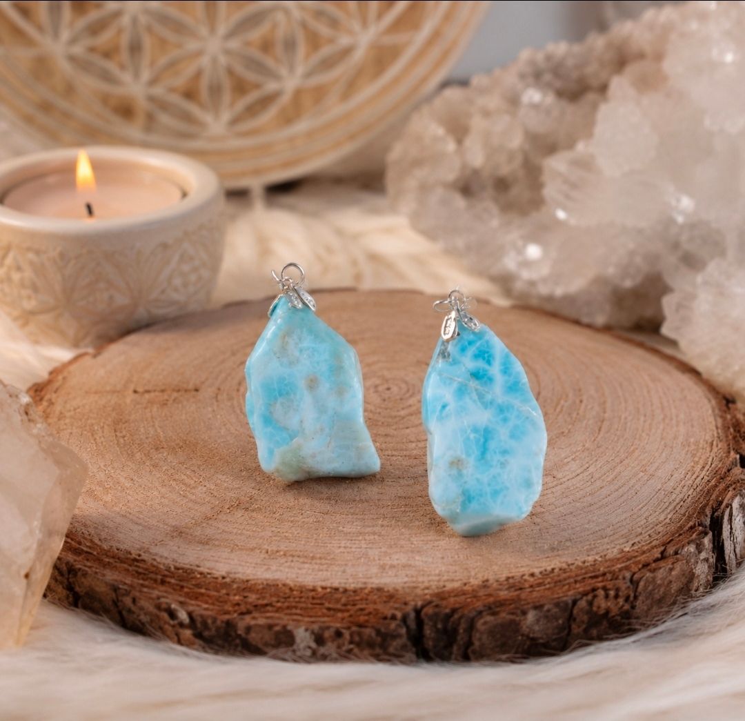 Larimar Hanger / 3- 4 cm (groot)