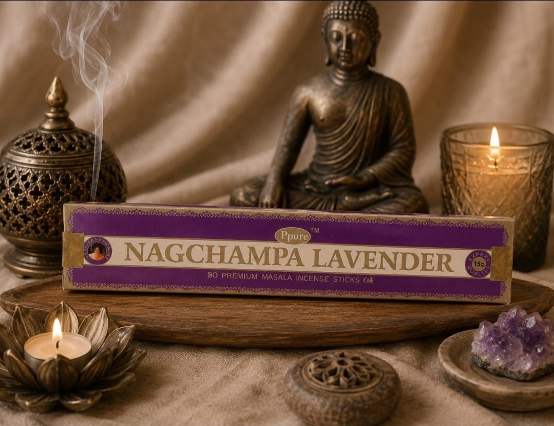Lavender Nagchampa - Pure Wierook / 15 st.