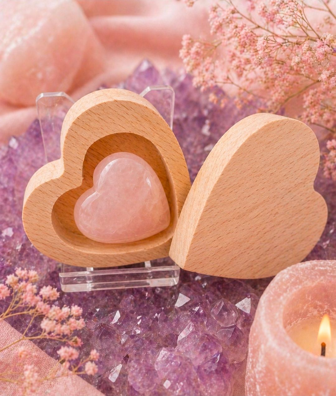 Liefde in een doosje - Rozenkwarts