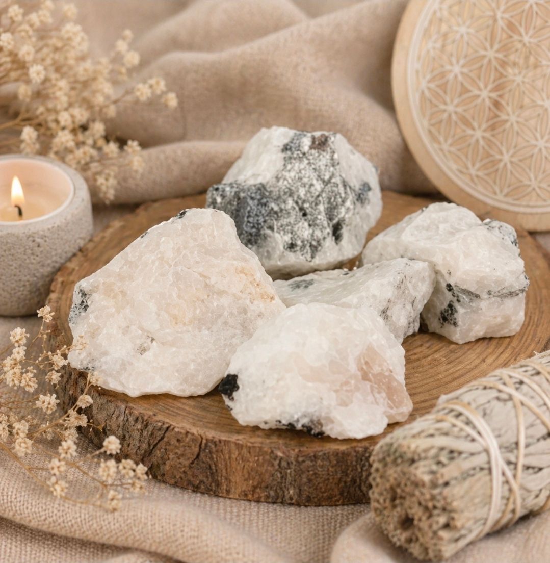 Moonstone Rainbow - Raw Chunks