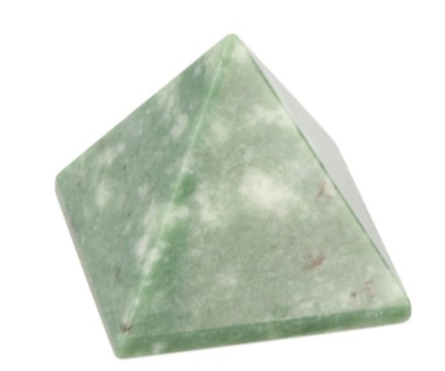 Marmer Groen Edelsteen Piramide - 3,5 cm