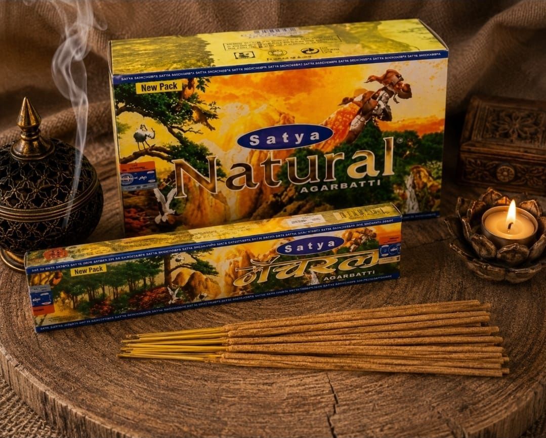 Natural - Satya Incense / 8 pcs.
