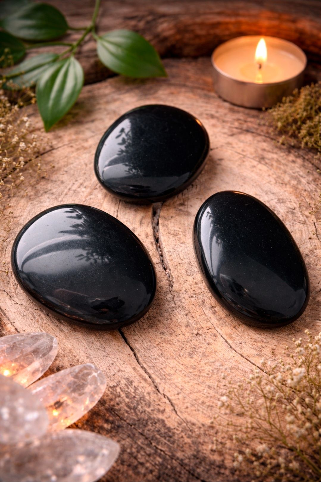 Obsidiaan Zwart 4- 6 cm