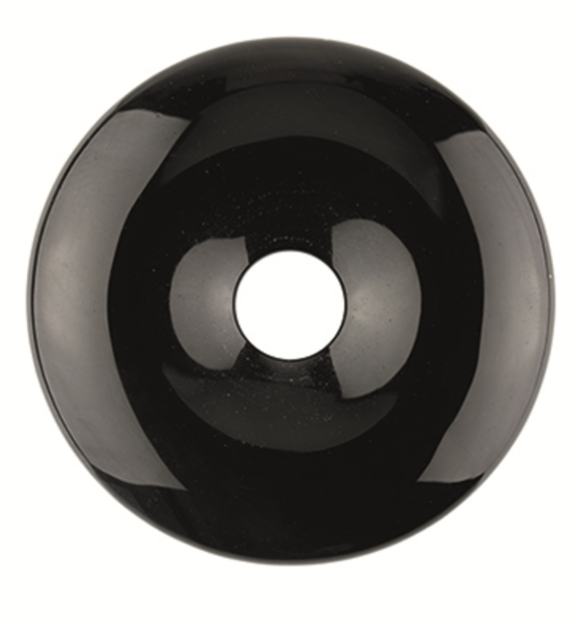 Obsidiaan Donut - 3 cm