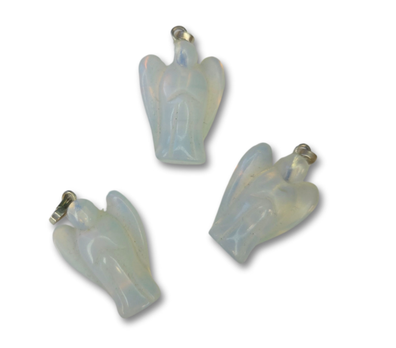 Opaliet Engelen Hanger - 2 cm