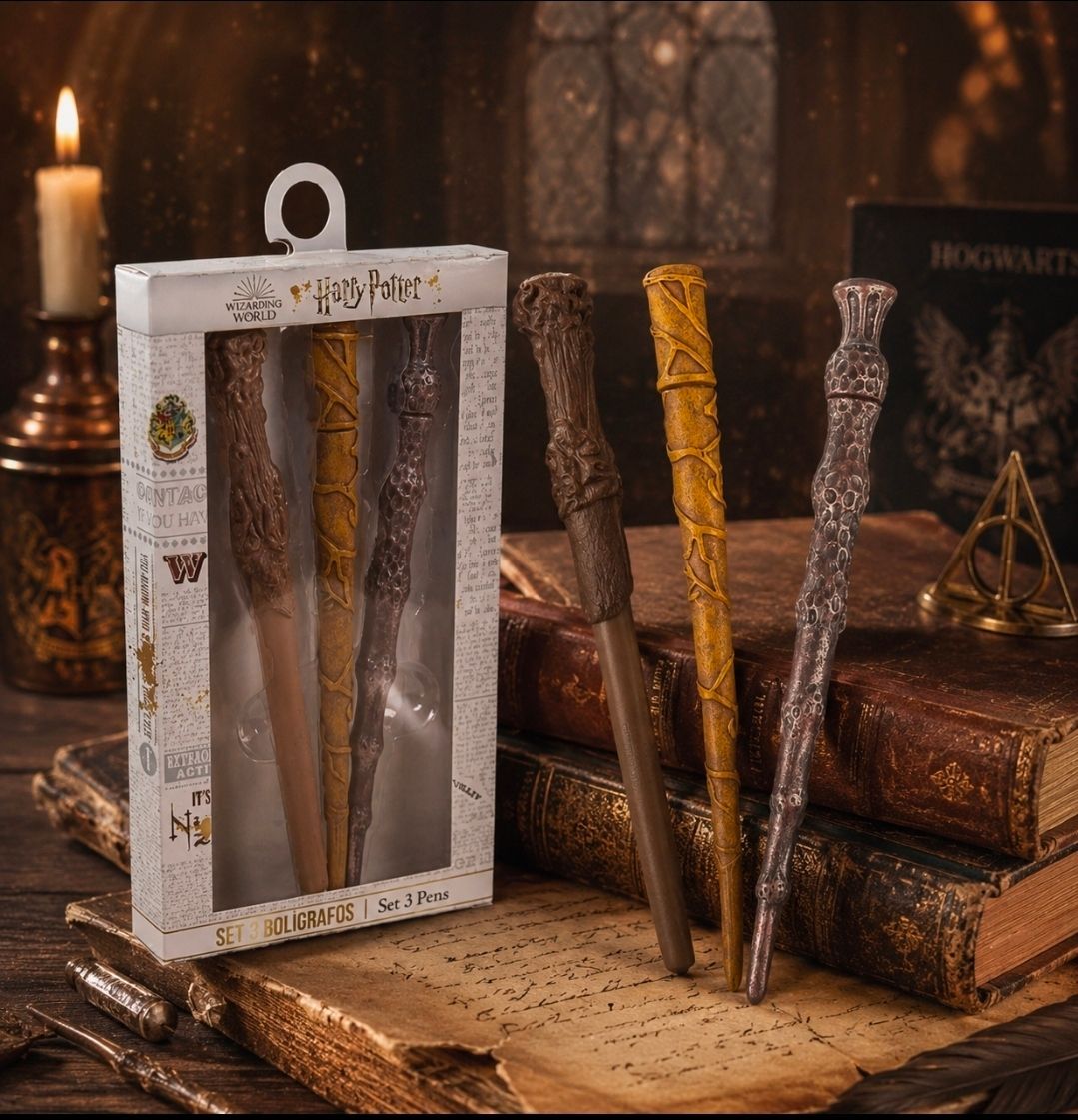 Magical Harry Potter Set - Pens and Shopping Bag / NOW WITH FREE GEMSTONE!