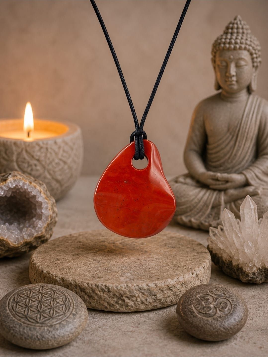 Quitarra Red Jasper Necklace