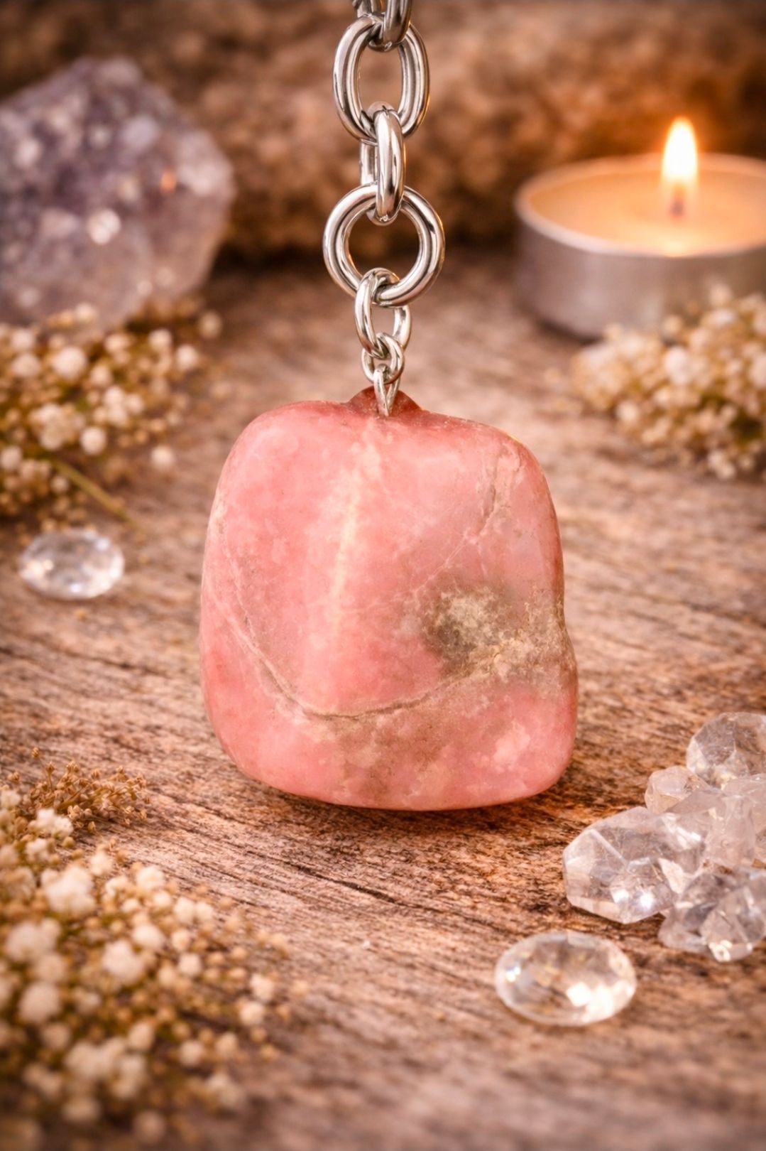 Rhodoniet Sleutelhanger