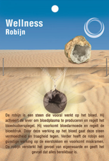 Robijn Gezondheidshanger + Ketting