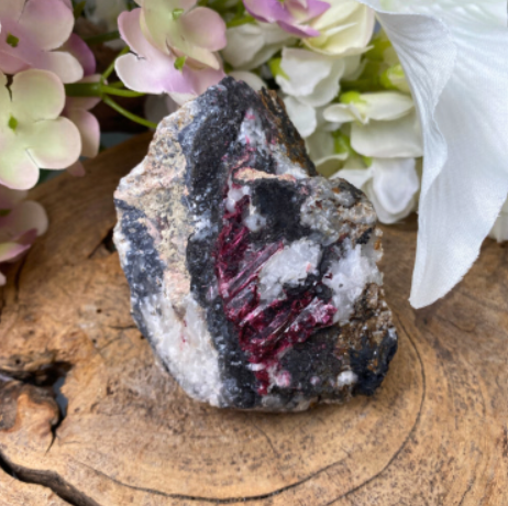 Roseliet op Kwarts - 8 cm (nr. 7)