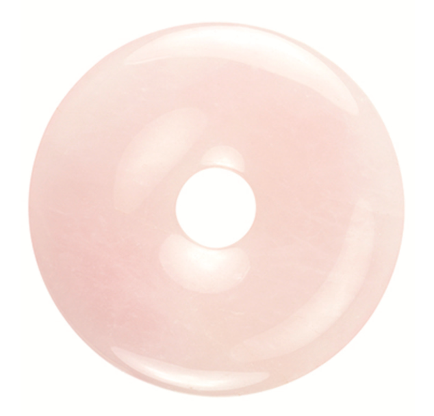 Rozekwarts Donut - 3 cm