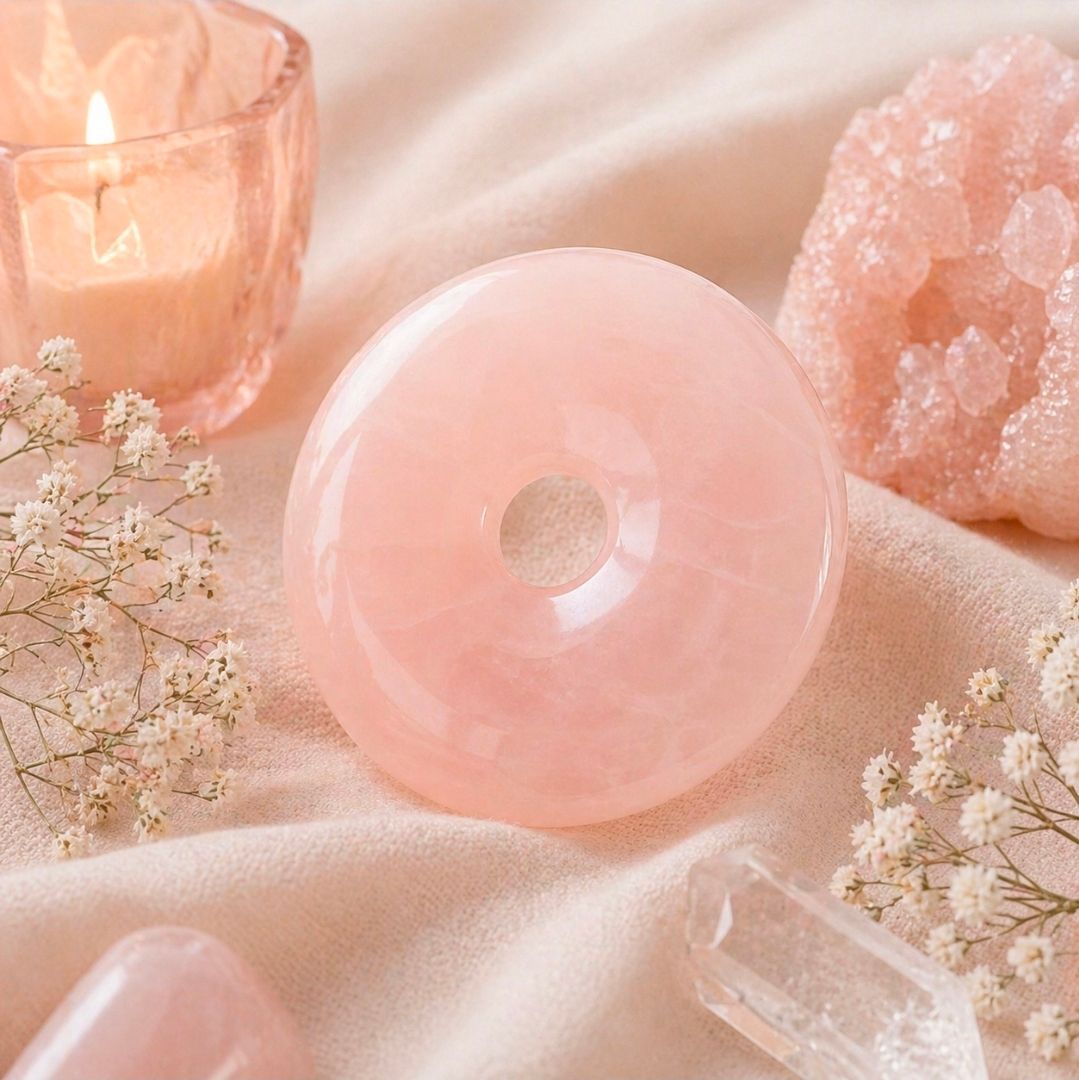 Rozekwarts Donut - 50 mm