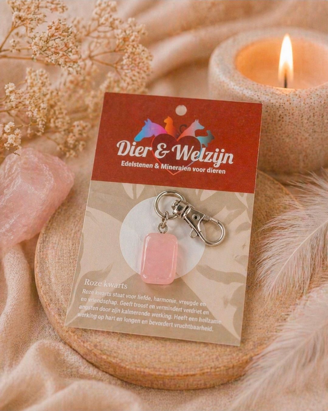 Rozekwarts Halsbandhanger