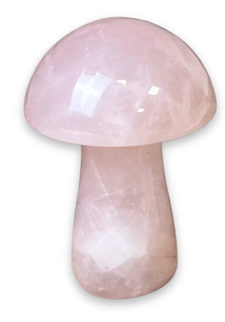 Rozekwarts Massage Paddenstoel - 5 cm