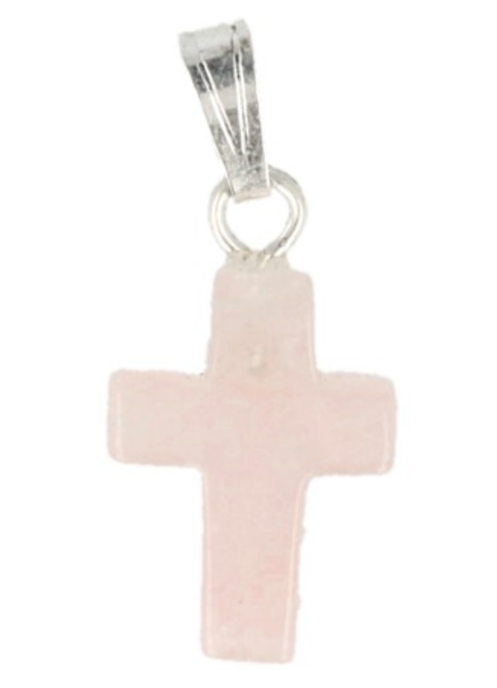 Kruis Hanger van Rozekwarts