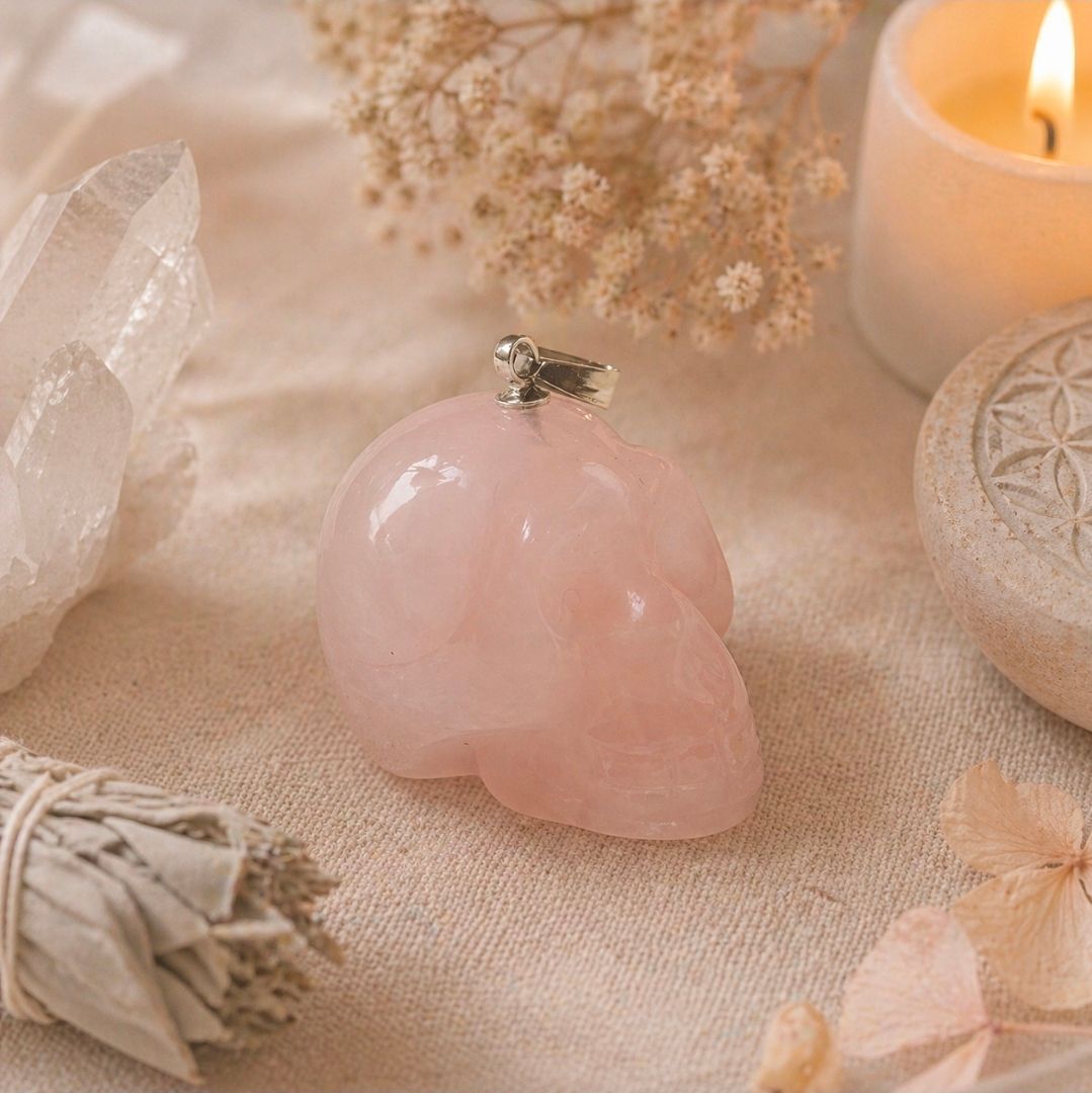 Schedel Hanger Rozenkwarts