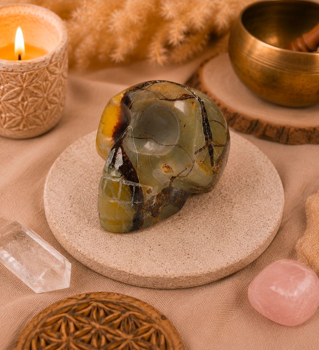 Septarian Skull - 14 cm