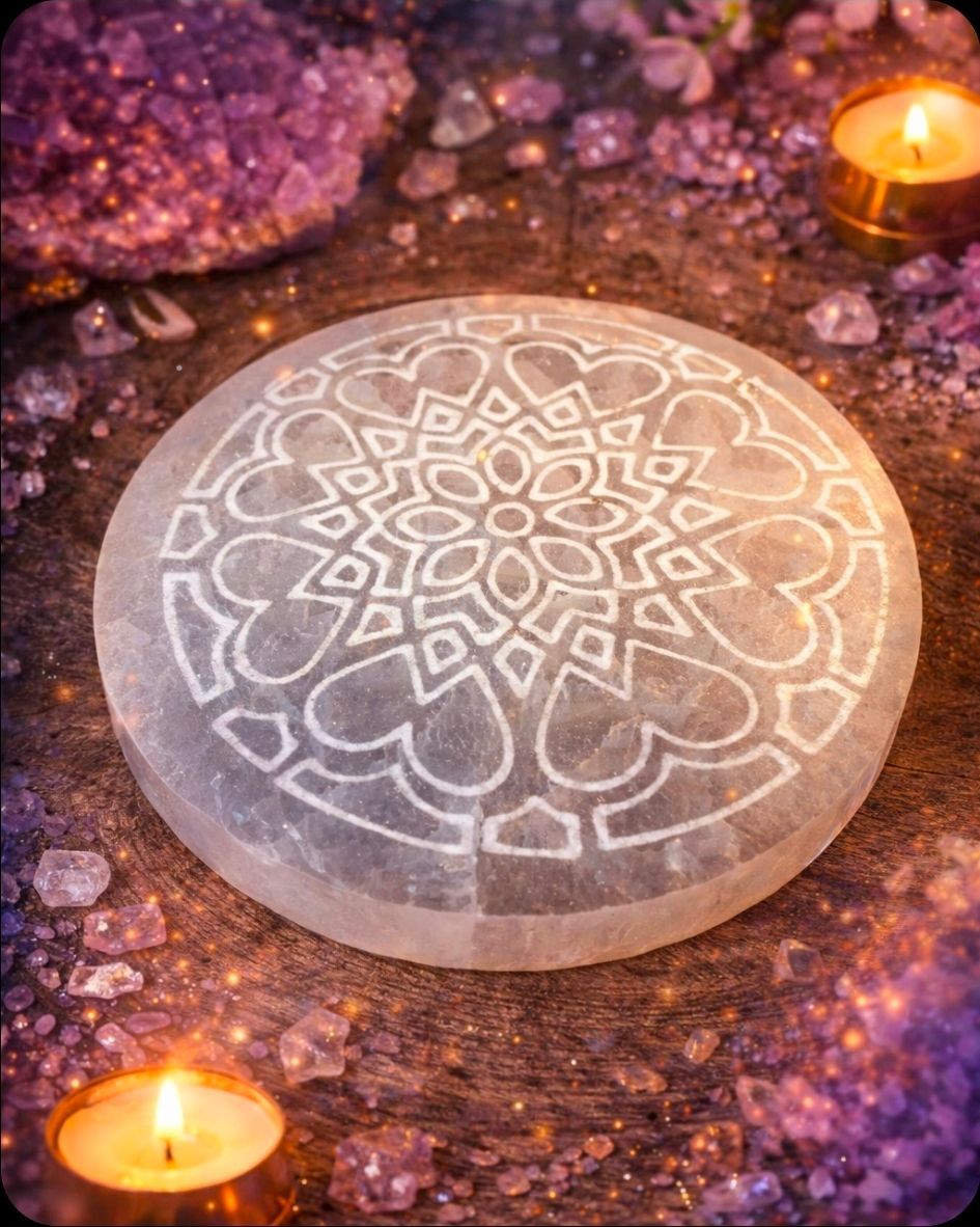 Seleniet oplaadsteen - Bloem