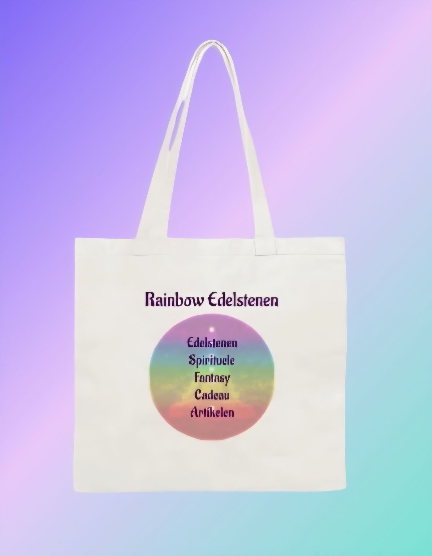 Shopping Bag Rainbow Edelstenen