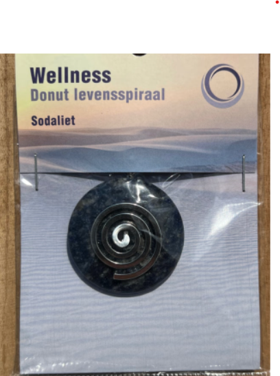 Sodaliet Donut hanger - Spiraal / 4 cm