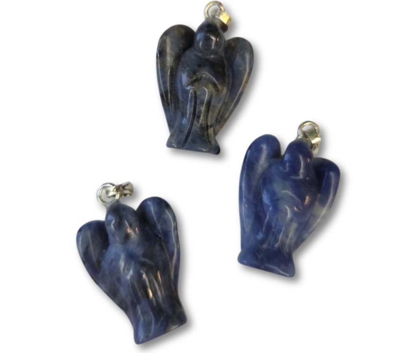 Sodaliet Engelen Hanger - 2 cm