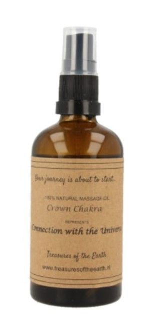 Spirituele Massage olie - Kruin Chakra 100 ml
