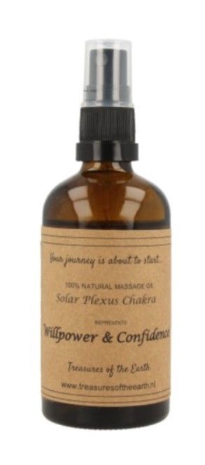Spirituele Massage olie - Zonnevlecht Chakra 100 ml