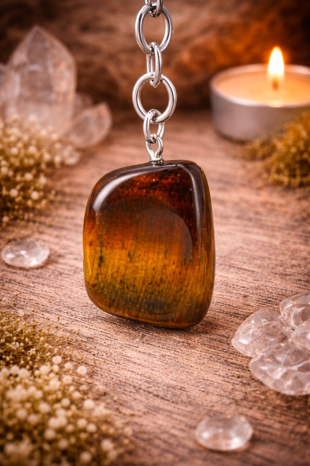 Tijgeroog Sleutelhanger